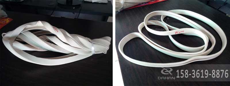 振動篩橡膠密封條兩種不同長度的展示圖